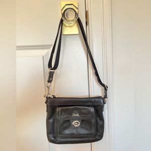 COPY - Black Leather COACH Crossbody